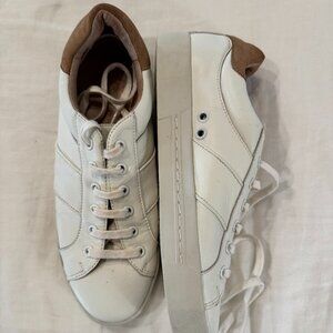 Joie Genuine Leather White Sneaker